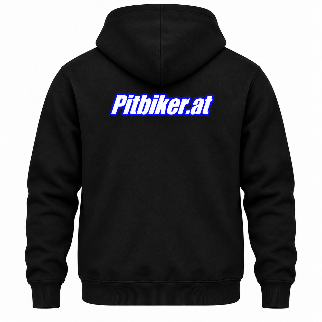 Hoodie Schwarz mit Logo - Pitbiker – Bild 2